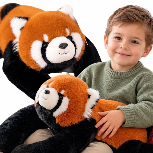 WOOPIE sunkioji sensorinė pliušinė raudonoji panda, 1,5 kg