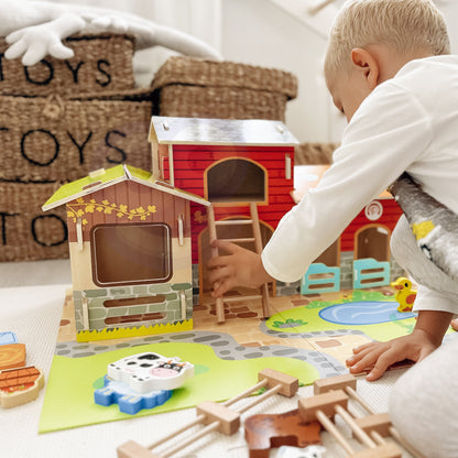WOOPIE GREEN fermos gyvūnų ir pastatų rinkinys, 18 vnt. – nuotrauka 7