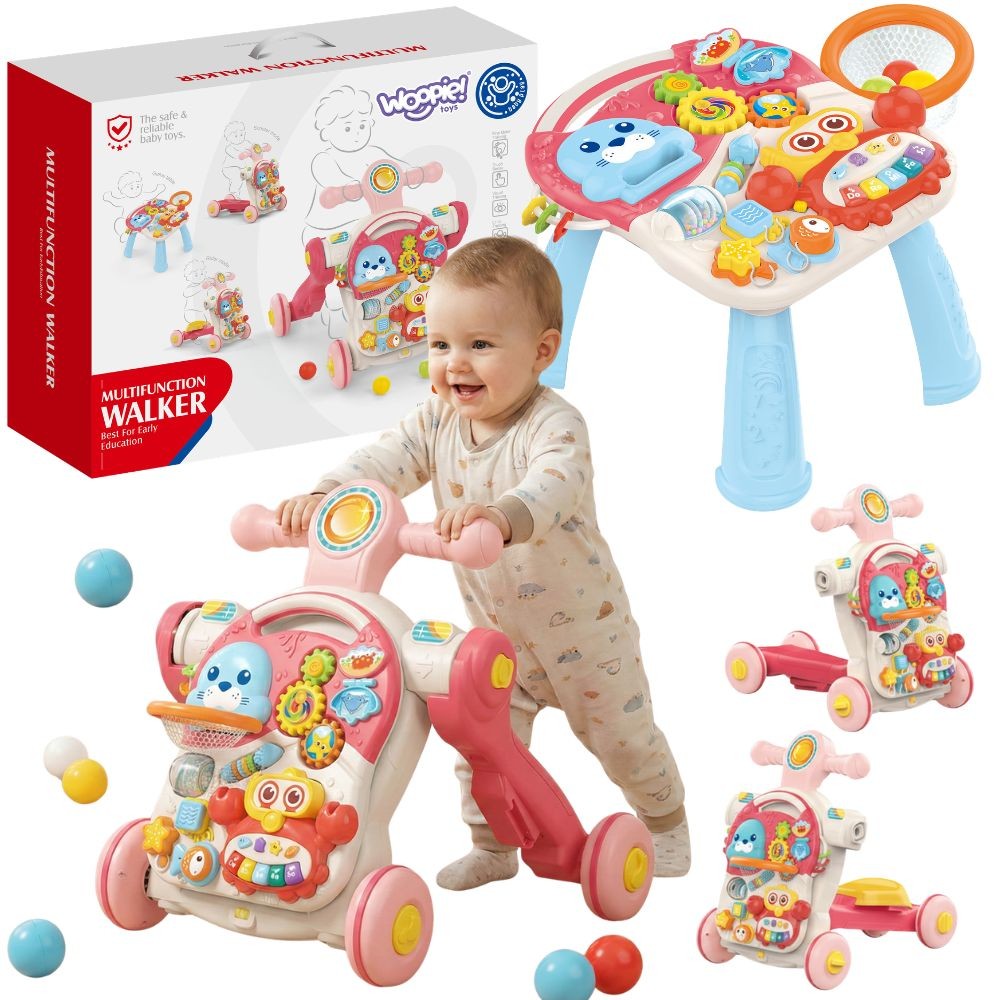WOOPIE BABY daugiafunkcė vaikštynė 4 viename