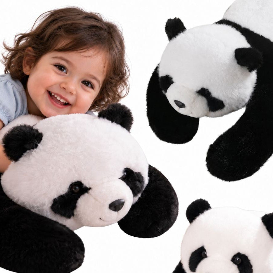 WOOPIE sunkioji sensorinė pliušinė panda, 1 kg