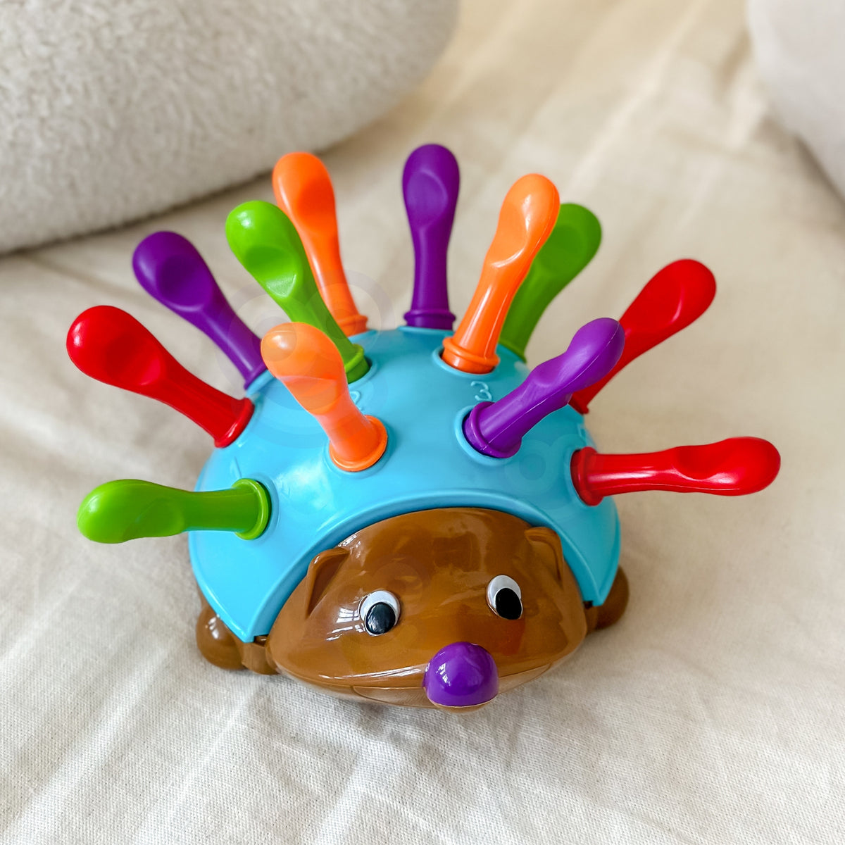 WOOPIE Montessori edukacinė rūšiuoklė „Ežiukas“ 4-in-1 – nuotrauka 3