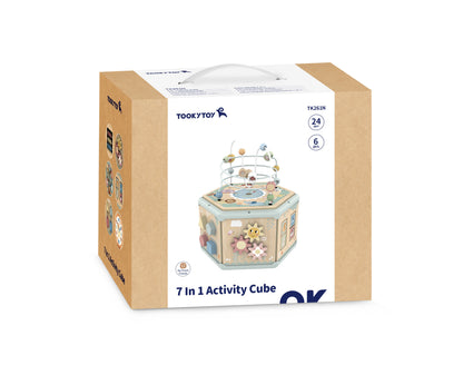 TOOKY TOY Montessori medinė veiklos dėžutė – nuotrauka 16