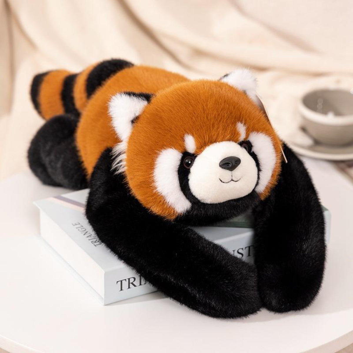 WOOPIE sunkioji sensorinė pliušinė raudonoji panda, 1,5 kg – nuotrauka 6