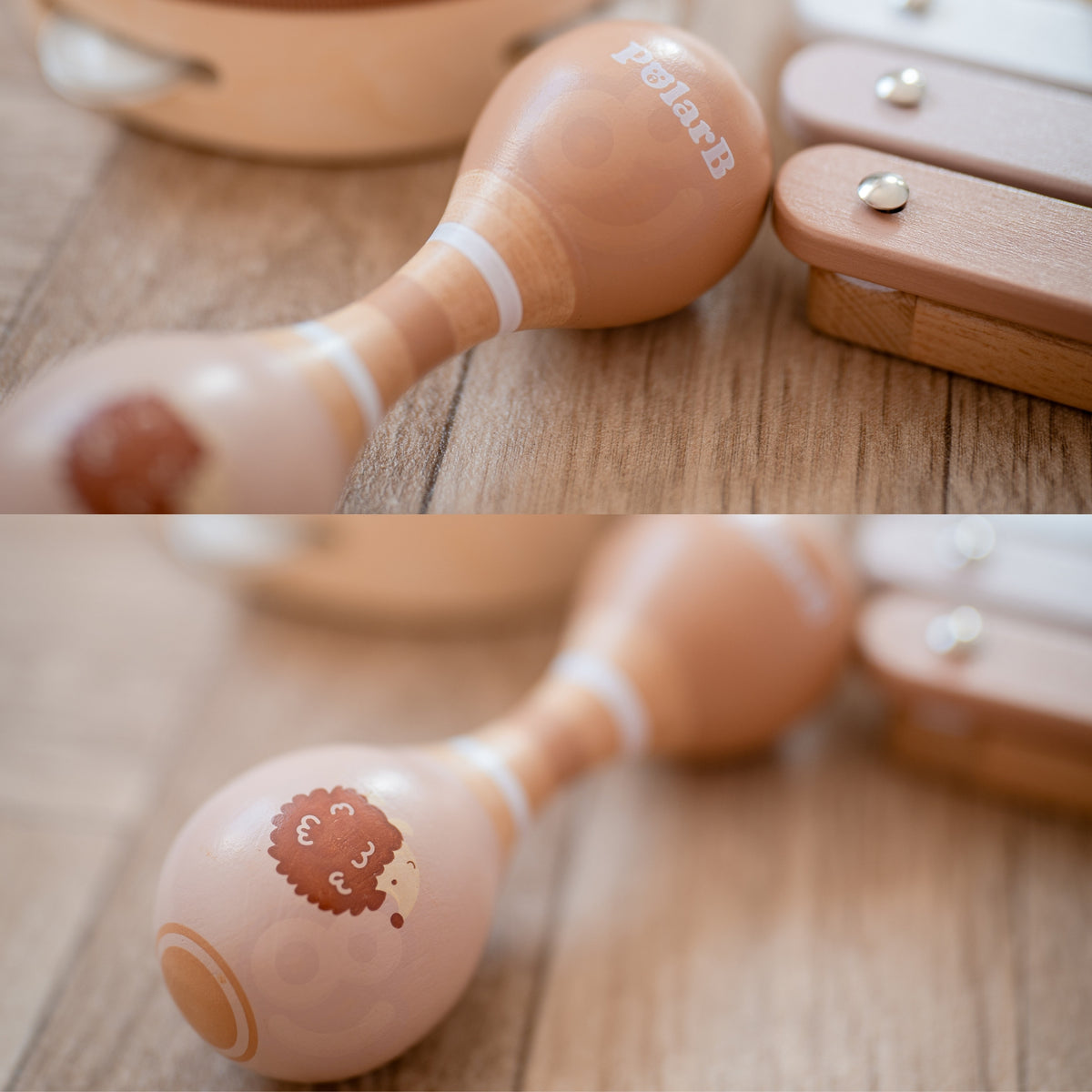 VIGA PolarB medinių muzikos instrumentų rinkinys „Ežiukas“