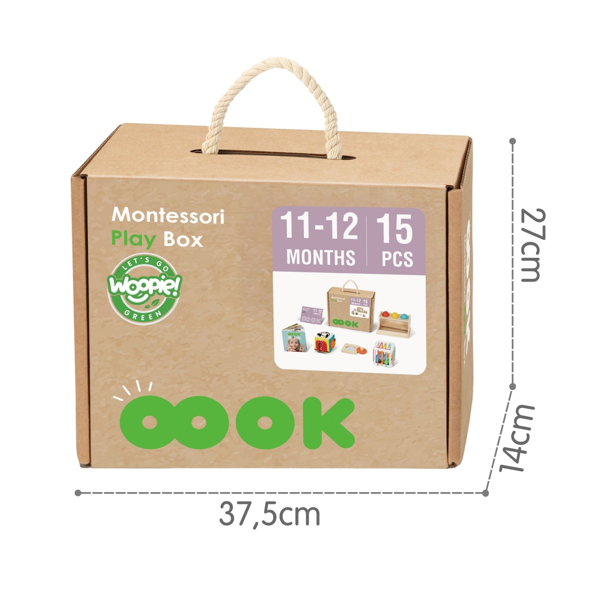 WOOPIE GREEN Montessori edukacinis rinkinys 5 viename – nuotrauka 9