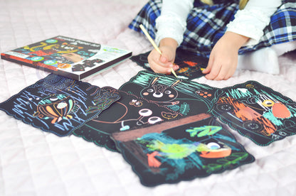 WOOPIE ART&FUN nutrinamų paveikslėlių rinkinys, 7 dalys