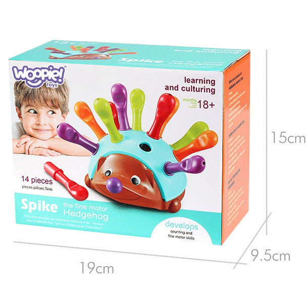 WOOPIE Montessori edukacinė rūšiuoklė „Ežiukas“ 4-in-1 – nuotrauka 13