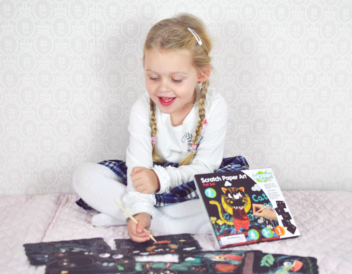 WOOPIE ART&FUN nutrinamų paveikslėlių rinkinys, 7 dalys