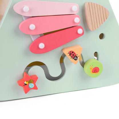 CLASSIC WORLD Montessori veiklos kubas „Linksmasis ūkis“ 10 viename – nuotrauka 13