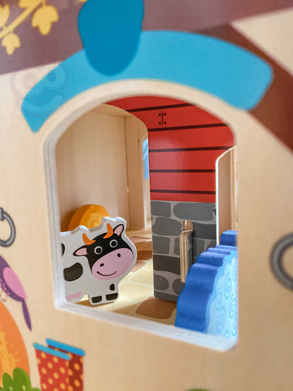 WOOPIE GREEN fermos gyvūnų ir pastatų rinkinys, 18 vnt. – nuotrauka 3