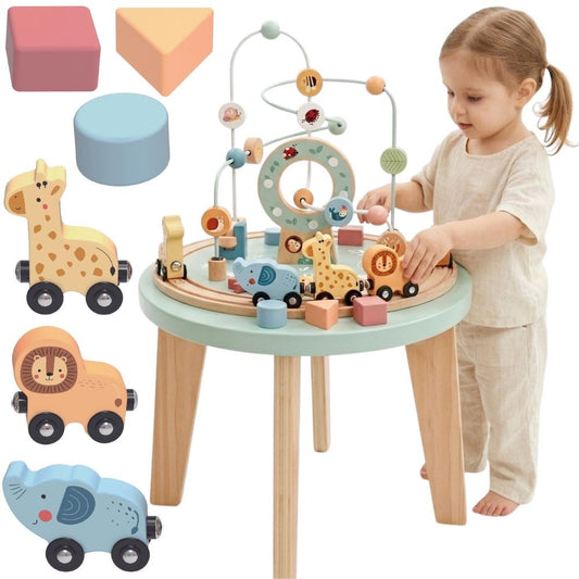 TOOKY TOY medinis Montessori veiklos stalas