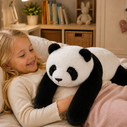 WOOPIE sunkioji sensorinė pliušinė panda, 1 kg – nuotrauka 3