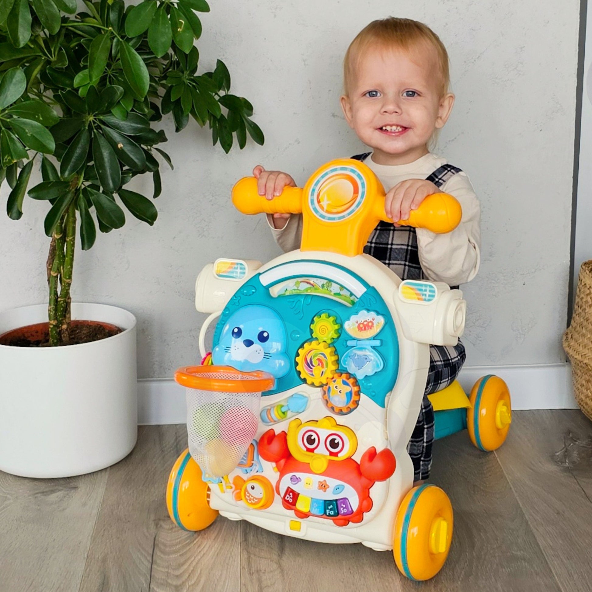 WOOPIE BABY daugiafunkcė vaikštynė 4 viename – nuotrauka 2