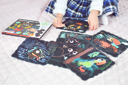 WOOPIE ART&FUN nutrinamų paveikslėlių rinkinys, 7 dalys