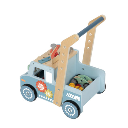 TOOKY TOY medinė vaikštynė ir meistro dirbtuvės – nuotrauka 9