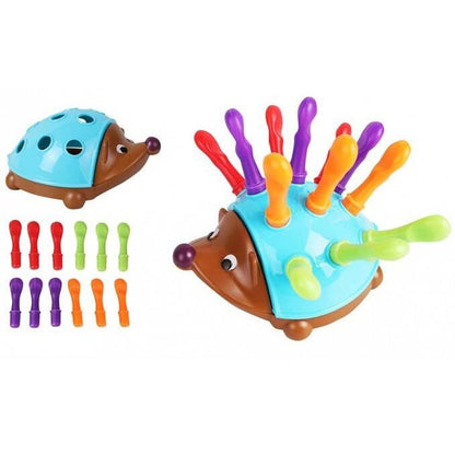 WOOPIE Montessori edukacinė rūšiuoklė „Ežiukas“ 4-in-1 – nuotrauka 10