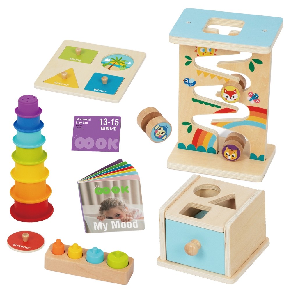 WOOPIE GREEN Montessori sensorinis rinkinys 6 viename – nuotrauka 8