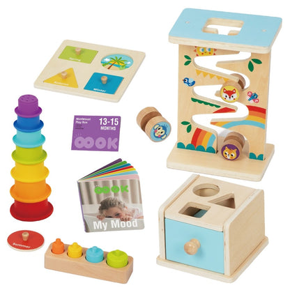 WOOPIE GREEN Montessori sensorinis rinkinys 6 viename – nuotrauka 8