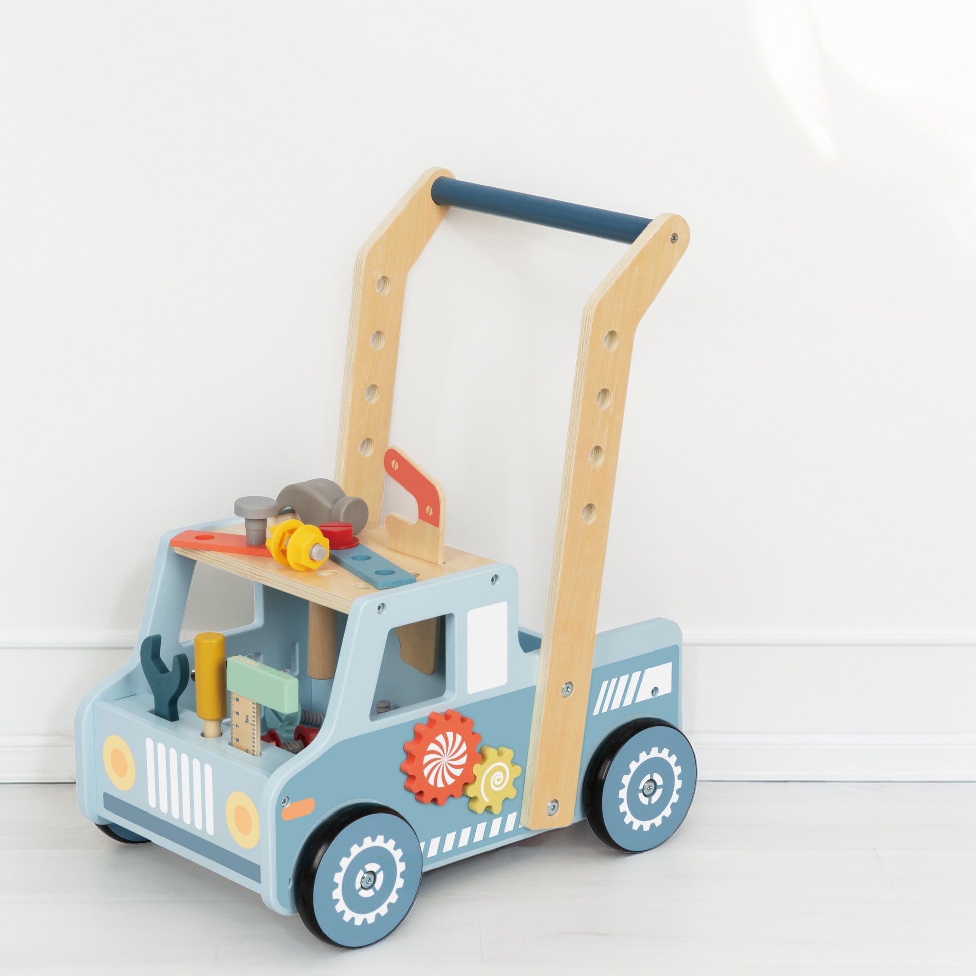 TOOKY TOY medinė vaikštynė ir meistro dirbtuvės – nuotrauka 6